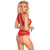 Morbido reggiseno reggicalze e perizoma di Kissable Morbido reggiseno reggicalze e perizoma di Kissable