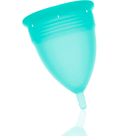 STERCUP COPPE MESTRUALI - MISURA S -  AQUAMARINA SILICONE FDA