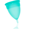 STERCUP COPPE MESTRUALI - MISURA S - AQUAMARINA SILICONE FDA STERCUP COPPE MESTRUALI - MISURA S - AQUAMARINA SILICONE FDA