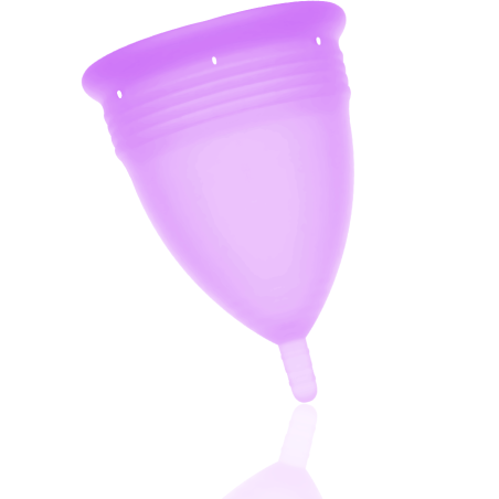 STERCUP COPPE MESTRUALI - MISURA L -  LILLA - SILICONE FDA