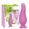 FALLO ANALE ANATOMICO SWEET SMILE HOPPER ROSA - 10 CM