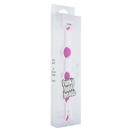 CATENA ANALE A 4 SFERE STIMOLANTI FUNKY BUTT BEADS FUCSIA