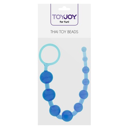 PERLINE ANALI GRADUALI FLESSIBILI THAI TOY BEADS BLU
