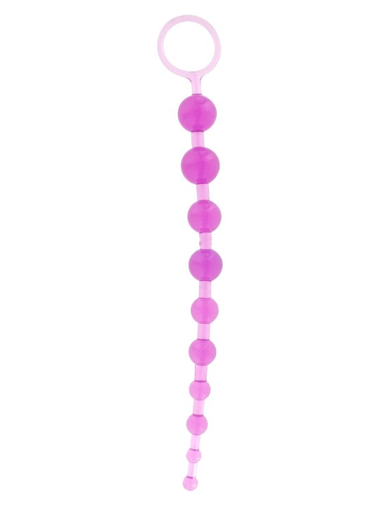 PERLINE ANALI GRADUALI FLESSIBILI THAI TOY BEADS VIOLA