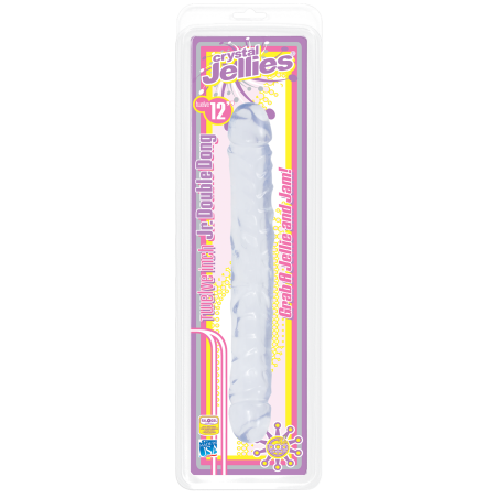 FALLO DOPPIO DOC JOHNSON CRYSTAL JELLIES - 30.5 CM