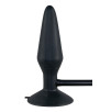 PLUG ANALE GONFIABILE IN SILICONE TRUE BLACK PLUG ANALE GONFIABILE IN SILICONE TRUE BLACK