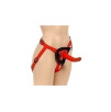 FALLO STRAP-ON SOPHIAS RIDER ROSSO - 18 CM
