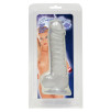 FALLO REALISTICO IN JELLY CON VENTOSA CRYSTAL CLEAR - 18 CM FALLO REALISTICO IN JELLY CON VENTOSA CRYSTAL CLEAR - 18 CM