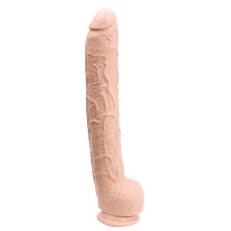 FALLO ENORME CON VENTOSA DOC JOHNSON DICK RAMBONE - CARNE - 42.5 CM