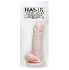 FALLO REALISTICO CON TESTICOLI E BASE VENTOSA BASIX - 20 CM