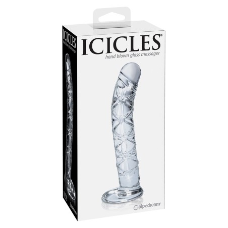DILDO REALISTICO IN VETRO PIPEDREAM ICICLES NO. 60