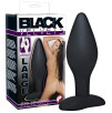 CUNEO ANALE IN SILICONE BLACK VELVETS - 12 CM CUNEO ANALE IN SILICONE BLACK VELVETS - 12 CM