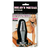 CUNEO ANALE IN ACCIAIO HEAVY METAL - 10 CM