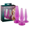 SET 3 CUNEI ANALI FLESSIBILI E GRANDEZZA DIFFERENTE ANAL TRAINING SET