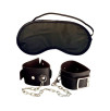 KIT BDSM COSTRITTIVO POLSIERE CAVIGLIERE E MASCHERA