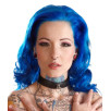 COLLARE IN PELLE TRAPUNTATO BAD KITTY COLLAR NERO