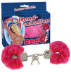 MANETTE IN METALLO RIVESTITE IN PELUCHE LOVE-CUFFS ROSSO MANETTE IN METALLO RIVESTITE IN PELUCHE LOVE-CUFFS ROSSO