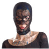 CAPPUCCIO IN PIZZO CON APERTURE OCCHI E BOCCA BAD KITTY MASK