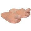 PANTOFOLE IN PELUCHE CON PENE