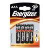BLISTER 4 BATTERIE ENERGIZER ALKALINE POWER BATTERY AAA LR03 BLISTER 4 BATTERIE ENERGIZER ALKALINE POWER BATTERY AAA LR03