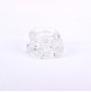 SET 3 ANELLI FALLICI CON RILIEVI STIMOLANTI BEADED COCKRINGS TRASPARENTI