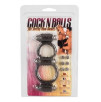 Seven Creations Cock N Balls è un doppio anello per pene e testicoli Seven Creations Cock N Balls è un doppio anello per pene e testicoli