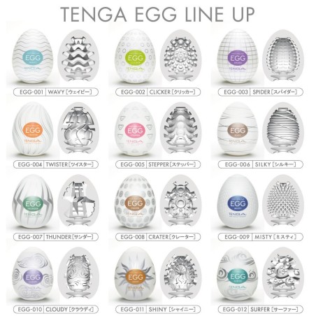 MASTURBATORE TENGA EGG WAVY