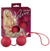 PALLINE DEL PIACERE VELVET RED BALLS PALLINE DEL PIACERE VELVET RED BALLS