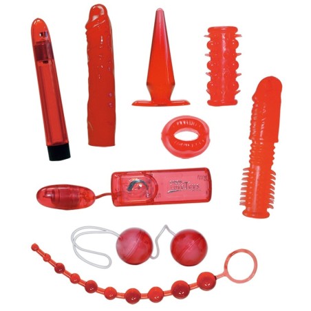KIT DEL PIACERE 9 PEZZI RED ROSES