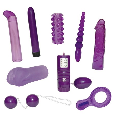 KIT DEL PIACERE 9 PEZZI TOYS SO CUTE VIOLA