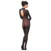 BODYSTOCKING IN TESSUTO TRASPARENTE CON COLLETTO IN PIZZO BODYSTOCKING IN TESSUTO TRASPARENTE CON COLLETTO IN PIZZO