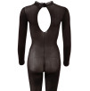 BODYSTOCKING IN TESSUTO TRASPARENTE CON COLLETTO IN PIZZO BODYSTOCKING IN TESSUTO TRASPARENTE CON COLLETTO IN PIZZO