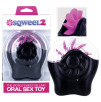 SIMULATORE RAPPORTO ORALE STIMOLATORE CLITORIDE SQWEEL 2 NERO