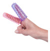 SET 2 GUAINE DA DITO PER MASTURBAZIONE LOVE FINGERS