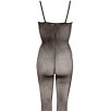 CATSUIT IN MICRORETE CON FIANCHI LAVORATI CATSUIT IN MICRORETE CON FIANCHI LAVORATI