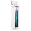 VIBRATORE CLASSICO TRASPARENTE CRYSTAL CLEAR LADYFINGER BLU - 11.5 CM