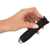 MINI VIBRATORE NEW GENERATION CON STORAGE BAG E LUBRIFICANTE - COLORE NERO MINI VIBRATORE NEW GENERATION CON STORAGE BAG E LUBRIFICANTE - COLORE NERO