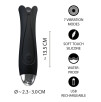 MINI VIBRATORE NEW GENERATION CON STORAGE BAG E LUBRIFICANTE - COLORE NERO MINI VIBRATORE NEW GENERATION CON STORAGE BAG E LUBRIFICANTE - COLORE NERO