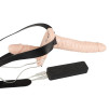 IMBRACATURA CON 2 VIBRATORI INDOSSABILI STRAP-ON DUO