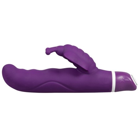 VIBRATORE CON STIMOLATORE CLITORIDEO E PUNTO G G-BUTTERFLY