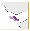 VIBRATORE CON STIMOLATORE CLITORIDEO E PUNTO G G-BUTTERFLY VIBRATORE CON STIMOLATORE CLITORIDEO E PUNTO G G-BUTTERFLY