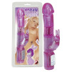 VIBRATORE CON ROTAZIONE E STIMOLATORE CLITORIDE CRAZY RABBIT VIBRATORE CON ROTAZIONE E STIMOLATORE CLITORIDE CRAZY RABBIT
