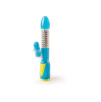 VIBRATORE RABBIT CON PULSAZIONI ULTRAZONE MIRACLE GIRL - 23.5 CM