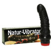 VIBRATORE REALISTICO NATUR VIBRATOR NERO - 17 CM