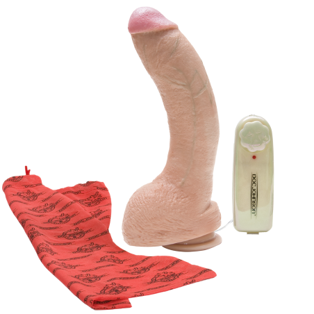 VIBRATORE REALISTICO DOC JOHNSON JEFF STRYKER - 25.5 CM