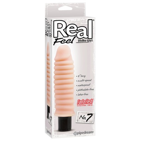 VIBRATORE REALISTICO REAL FEEL LIFELIKE 7 CARNE - 23 CM