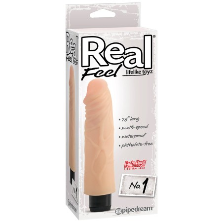 VIBRATORE REALISTICO REAL FEEL LIFELIKE 1 CARNE - 20 CM