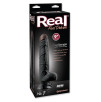 VIBRATORE REALISTICO REAL FEEL DELUXE 7 NERO - 27.5 CM