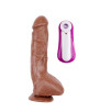 VIBRATORE REALISTICO CON VENTOSA MR MARCUS BROWN - 25 CM