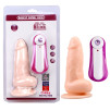 VIBRATORE REALISTICO CON VENTOSA JUMBO JACK CARNE - 15 CM